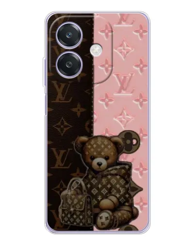 Чехол для OPPO A40m с картинкой «Мишка в стиле LV» Чехол для OPPO A40m с картинкой «Мишка в стиле LV»