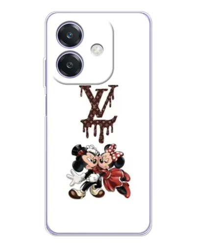 Чехол для OPPO A40m с картинкой «LV и Микки Маус» Чехол для OPPO A40m с картинкой «LV и Микки Маус»