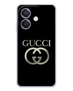 Чохол для OPPO A40m з картинкою «Gucci — золото на чорному» Чохол для OPPO A40m з картинкою «Gucci — золото на чорному»