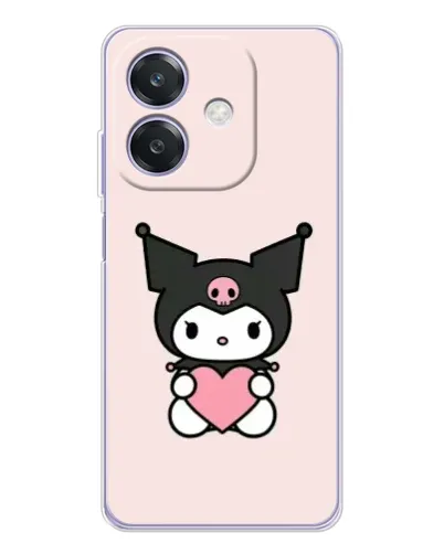 Чохол для OPPO A40m з картинкою «Kuromi та серце» Чохол для OPPO A40m з картинкою «Kuromi та серце»