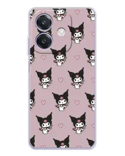 Чохол для OPPO A40m з картинкою «Kuromi — нічний сон»