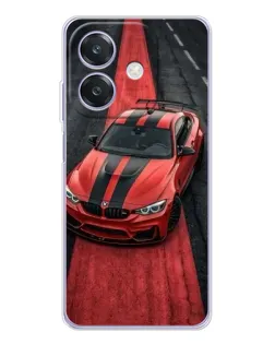 Чохол для OPPO A40m з картинкою «BMW на червоній доріжці» Чохол для OPPO A40m з картинкою «BMW на червоній доріжці»