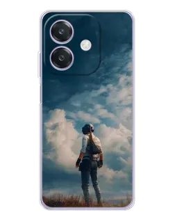Чохол для OPPO A40m з картинкою «Герой PUBG на скелі» Чохол для OPPO A40m з картинкою «Герой PUBG на скелі»