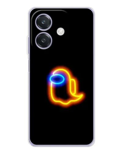 Чохол для OPPO A40m з картинкою «Among Us неонове сяйво»