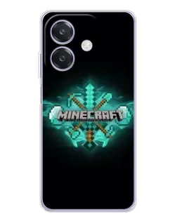 Чохол для OPPO A40m з картинкою «Minecraft Diamond лого» Чохол для OPPO A40m з картинкою «Minecraft Diamond лого»
