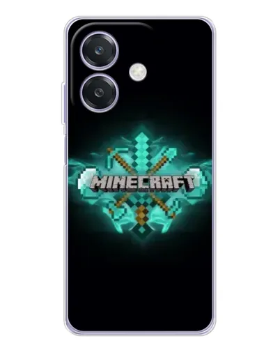 Чохол для OPPO A40m з картинкою «Minecraft Diamond лого» Чохол для OPPO A40m з картинкою «Minecraft Diamond лого»