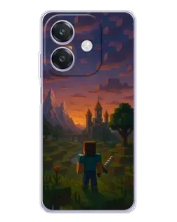Чохол для OPPO A40m з картинкою «Стів біля вежі» Чохол для OPPO A40m з картинкою «Стів біля вежі»