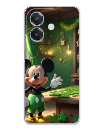 Чехол для OPPO A40m с картинкой «Микки в мастерской» Чехол для OPPO A40m с картинкой «Микки в мастерской»