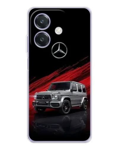 Чохол для OPPO A40m з картинкою «Mercedes G-Class червоний»