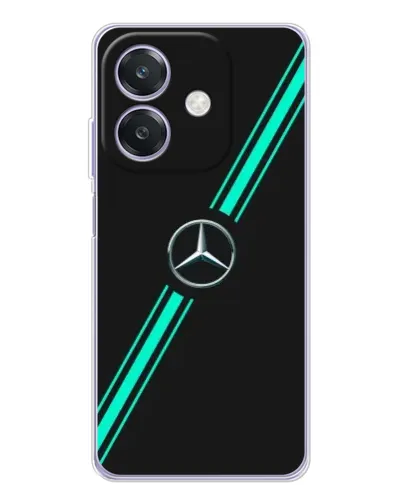 Чехол для OPPO A40m с картинкой «Спортивные линии Mercedes» Чехол для OPPO A40m с картинкой «Спортивные линии Mercedes»
