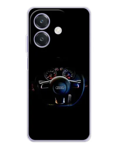 Чохол для OPPO A40m з картинкою «Салон Audi — кермо»