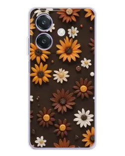 Чохол для OPPO A40m з картинкою «Візерунок з маленьких соняшників» Чохол для OPPO A40m з картинкою «Візерунок з маленьких соняшників»