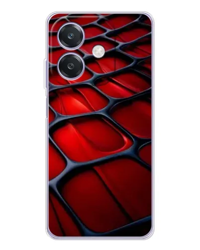 Чехол для OPPO A40m с картинкой «Красная глянцевая сетка» Чехол для OPPO A40m с картинкой «Красная глянцевая сетка»