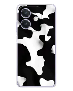 Чехол для OPPO A40m с картинкой «Черно-белое пятно»