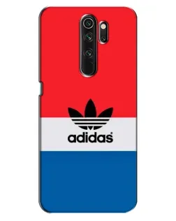 Чехол для OPPO A5 (2020) с картинкой «Ретро блоки Adidas»