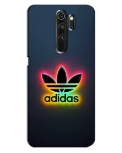 Чехол для OPPO A5 (2020) с картинкой «Неоновый Adidas»