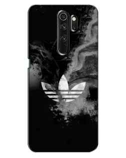 Чехол для OPPO A5 (2020) с картинкой «Абстрактный дым Adidas»