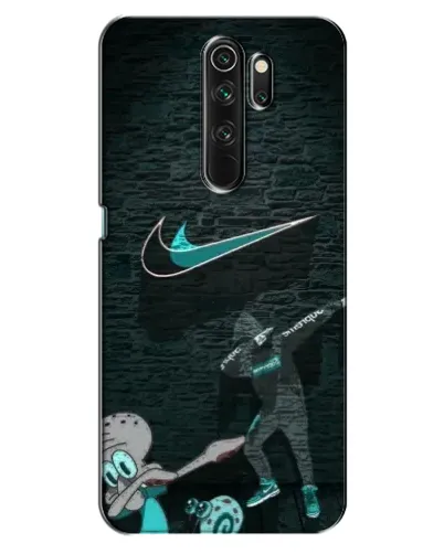 Чехол для OPPO A5 (2020) с картинкой «Спортивный арт Nike»