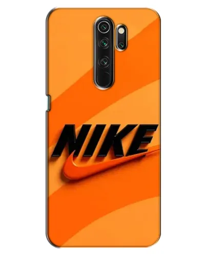 Чехол для OPPO A5 (2020) с картинкой «Оранжевый драйв Nike»
