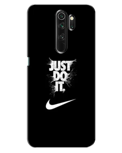 Чехол для OPPO A5 (2020) с картинкой «Текстовый принт Nike»