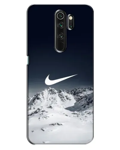 Чехол для OPPO A5 (2020) с картинкой «Nike — зимние горы»