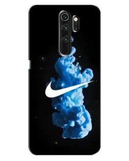 Чехол для OPPO A5 (2020) с картинкой «Nike и синий дым»
