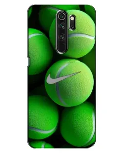 Чехол для OPPO A5 (2020) с картинкой «Теннисные мячи Найк»
