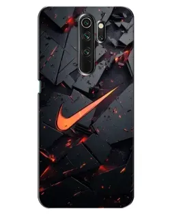 Чехол для OPPO A5 (2020) с картинкой «Nike — эффект разломов»