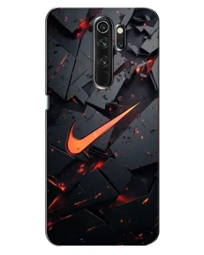 Чехол для OPPO A5 (2020) с картинкой «Nike — эффект разломов»
