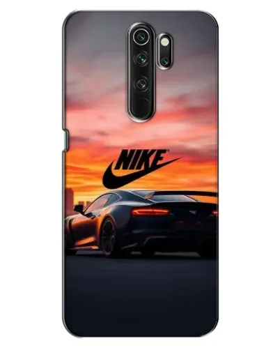 Чехол для OPPO A5 (2020) с картинкой «Nike и суперкар»