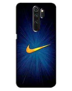 Чехол для OPPO A5 (2020) с картинкой «Синий пульс Nike»