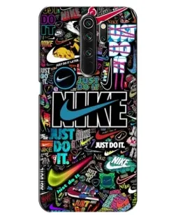 Чехол для OPPO A5 (2020) с картинкой «Яркий коллаж Nike»
