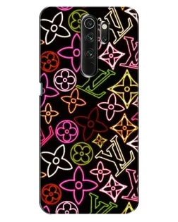 Чехол для OPPO A5 (2020) с картинкой «Неоновый микс Nike»