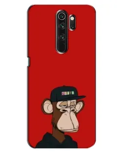 Чехол для OPPO A5 (2020) с картинкой «Bored Ape — красный фон» Чехол для OPPO A5 (2020) с картинкой «Bored Ape — красный фон»