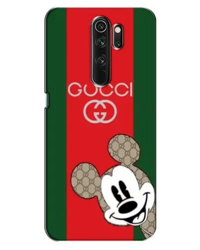 Чехол для OPPO A5 (2020) с картинкой «Gucci — полосы и Микки»