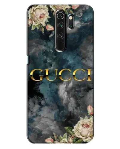 Чехол для OPPO A5 (2020) с картинкой «Абстрактные цветы Gucci»