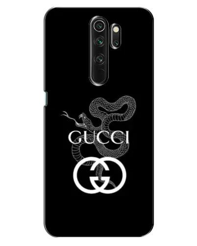Чехол для OPPO A5 (2020) с картинкой «Gucci — серебряная змея»