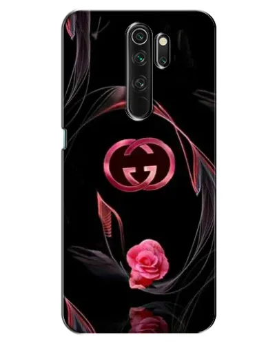 Чехол для OPPO A5 (2020) с картинкой «Gucci — неоновая роза»