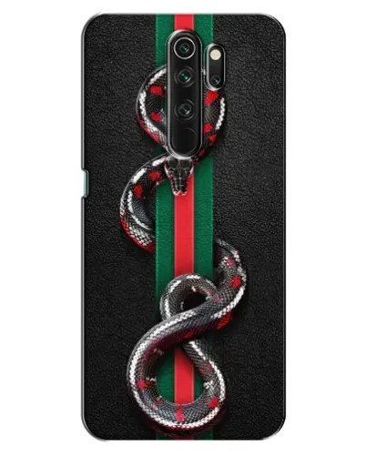 Чехол для OPPO A5 (2020) с картинкой «Gucci — змея на полосе» Чехол для OPPO A5 (2020) с картинкой «Gucci — змея на полосе»