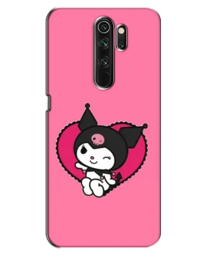 Чехол для OPPO A5 (2020) с картинкой «Kuromi — любовь в сердце»