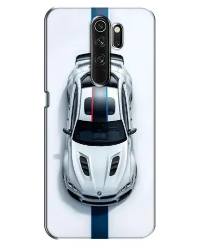 Чехол для OPPO A5 (2020) с картинкой «Вид сверху — BMW M»