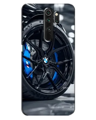 Чехол для OPPO A5 (2020) с картинкой «Колесо BMW вблизи»