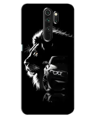 Чехол для OPPO A5 (2020) с картинкой «BMW и лев»