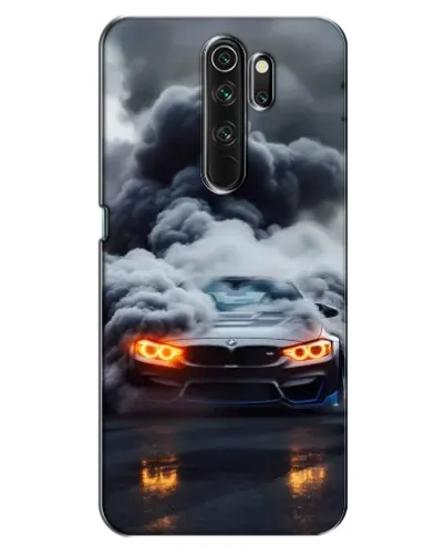 Чехол для OPPO A5 (2020) с картинкой «BMW в дыму»
