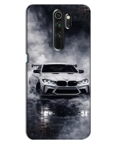 Чехол для OPPO A5 (2020) с картинкой «BMW сквозь туман»