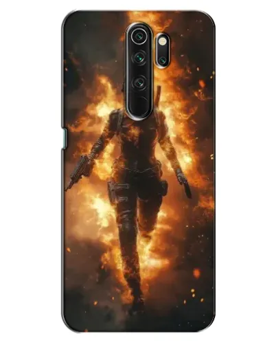 Чехол для OPPO A5 (2020) с картинкой «BMW — скорость в дожде»