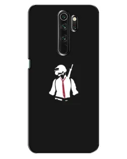 Чехол для OPPO A5 (2020) с картинкой «PUBG — силуэт воина»