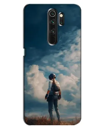 Чехол для OPPO A5 (2020) с картинкой «Герой PUBG на скале»
