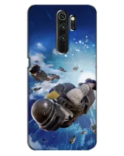 Чехол для OPPO A5 (2020) с картинкой «Десант PUBG — прыжок»