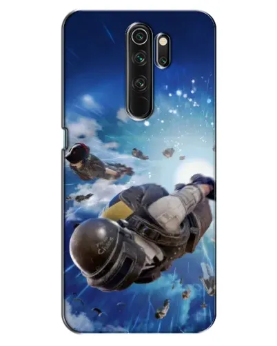 Чехол для OPPO A5 (2020) с картинкой «Десант PUBG — прыжок»
